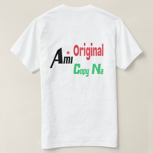 T-shirt Original Ami Cope Na (Design dos)