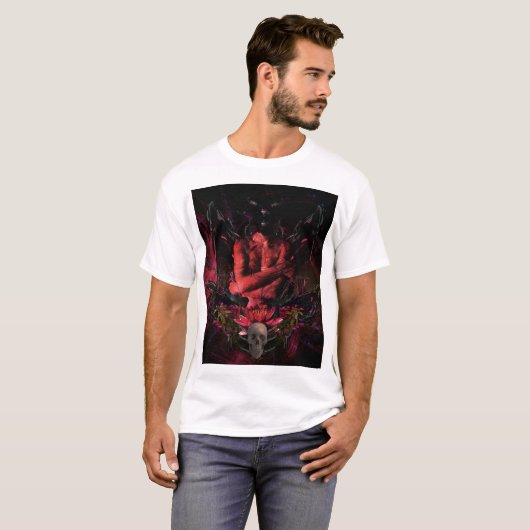 T-shirt Original art work #4 "devil" (Devant entier)