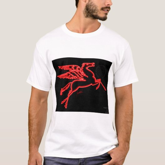 T-shirt Original au néon de Pegasus (Devant)