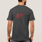 T-shirt original Billy Plain Red Logo (Dos)