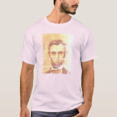 T-shirt original d'Abraham Lincoln (Devant)