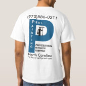 T-shirt Original de peinture de Perl (Dos)