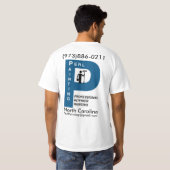 T-shirt Original de peinture de Perl (Dos entier)