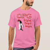 T-Shirt original de Penguin Gangsta pour hommes (Devant)