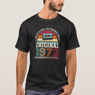 T-shirt Original depuis 1972 50e anniversaire Retro Vintag