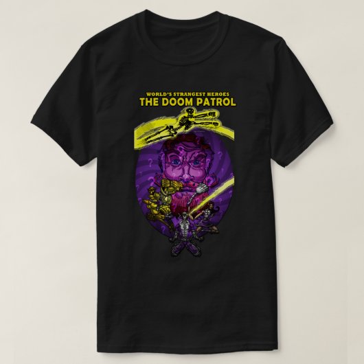 T-shirt Original Doom Patrol Artwork Classic (Design devant)