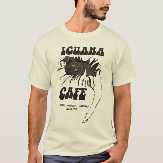 T-shirt original du Café Iguana (Devant)