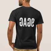 T-shirt original du logo 9gag - reflété de retour (Dos)