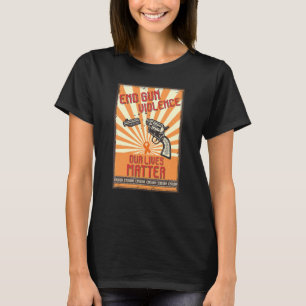T-shirt Original End Gun Violence Vintage