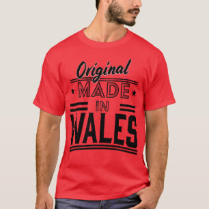 T-shirt original fabriqué au Pays de Galles
