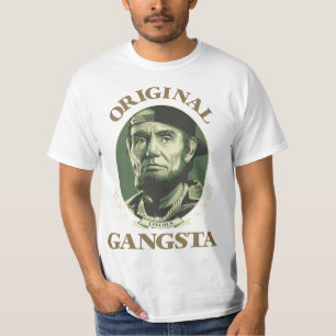 T-shirt original Gangsta Lincoln