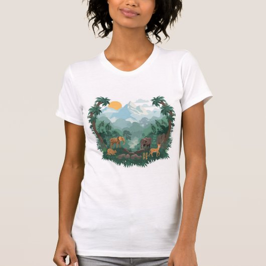 T-Shirt Original & Gras – Conception de style de v (Devant)