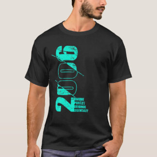 T-shirt Original Légendaire - 16 Ans Vintage 2006 - 16E