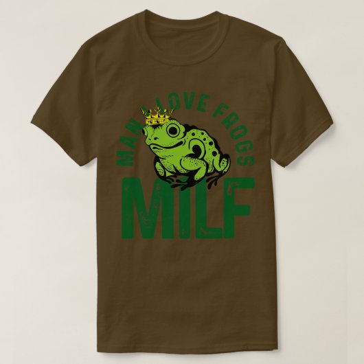 T-shirt Original MILF Man i love grenouilles (Design devant)