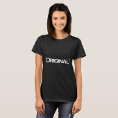 T-shirt Original- Noir (Devant entier)