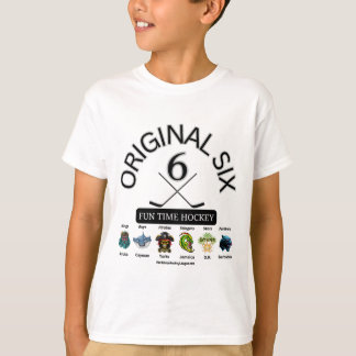 T-shirt Original Six Fun Time Hockey - CaribbeanHockey