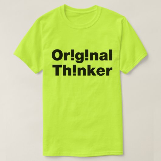 T-shirt Original Thinker (Design devant)