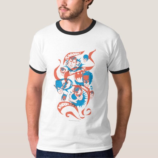 T-shirt Originaux DC - éclatement du logo (Devant)