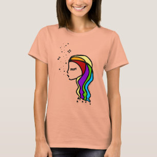 T-SHIRT ORIGINAUX DE STYLIN PROFILIN L'ARC-EN-CIEL DE