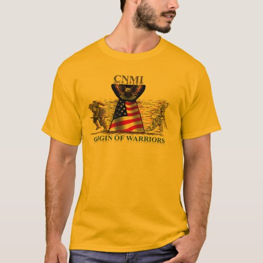 T-shirt Origine des guerriers (Devant)