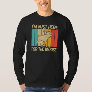 T-shirt Orignal Cool Pour Hommes Femmes Orignal Cerf Taure