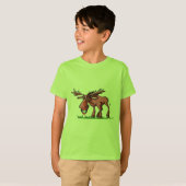 T-shirt Orignaux Alaska (Devant entier)