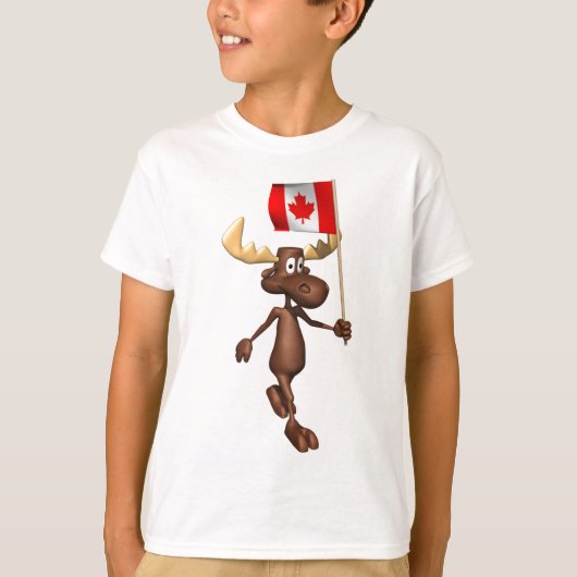 T-shirt Orignaux Canada (Devant)