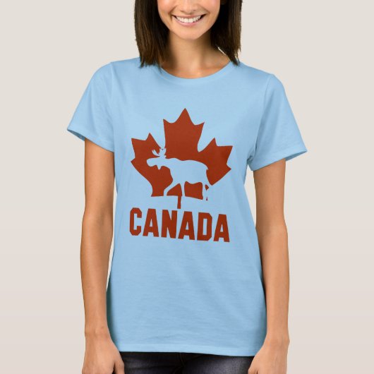 T-shirt Orignaux du Canada (Devant)