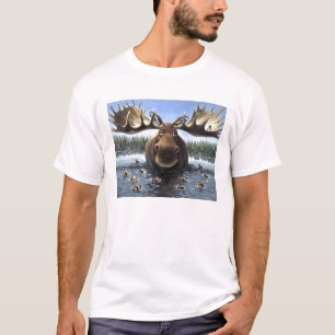 T-shirt Orignaux et canards