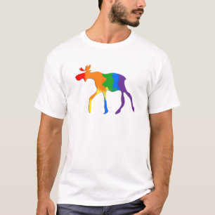 T-shirt Orignaux gais et lesbiens du Canada de fierté