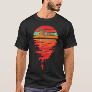 T-shirt Oriole Baltimore coucher du soleil