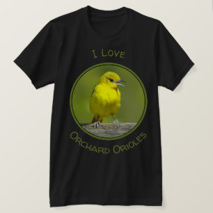 T-shirt Oriole des vergers - Photographie originale