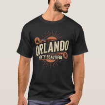 Orlando City Retro Belle Floride Soleil Éclatant