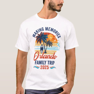T-shirt Orlando Family Vacation 2025 Faire basculer les so