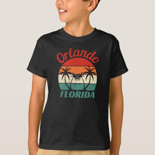 T-shirt Orlando Florida (Devant)