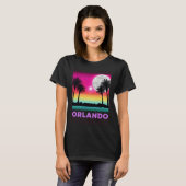 T-shirt Orlando Florida Beach Retro Vacation (Devant entier)