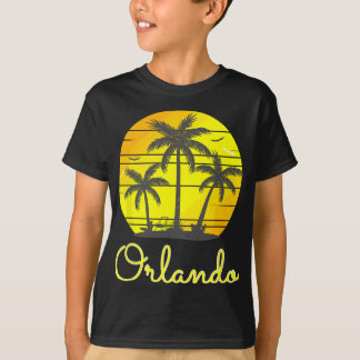 T-shirt Orlando Florida Vacation Family Beach Trip Palm Tr