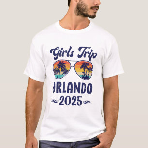 T-shirt Orlando Girls Trip Beach Vacation 2025 Corresponda