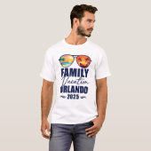 T-shirt Orlando Matching Family Vacation 2025 Making Memor (Devant entier)