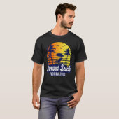 T-shirt Ormond Beach 2023 Florida Sunset Beach Retro (Devant entier)