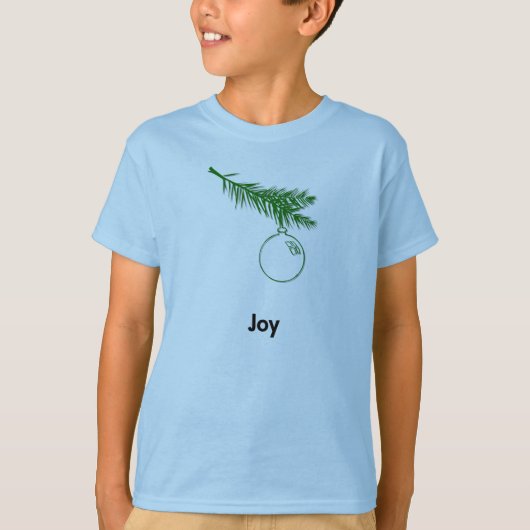 T-shirt Ornament Joy (Devant)