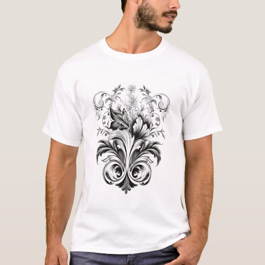 T-shirt ornement (Devant)