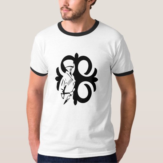 T-shirt Ornement circassien d'homme (Devant)