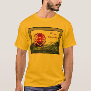 T-shirt Ornement et Fir Fractal - Joyeux Noël