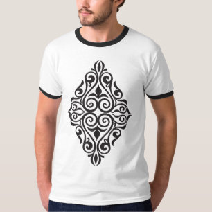T-shirt Ornement floral classique – Art décoratif de luxe