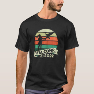 T-shirt Ornithologie Féminine Ornithologue Fauconnier Fauc