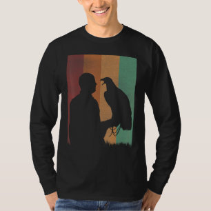 T-shirt Ornithologie Observateur d'oiseaux Fauconnier Fauc