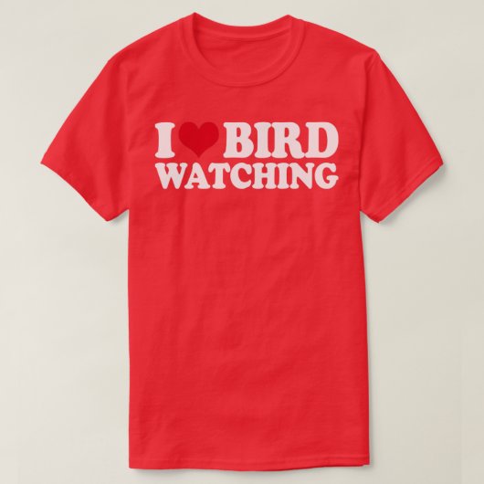 T-shirt Ornithologie Observation des oiseaux Je regarde l' (Design devant)