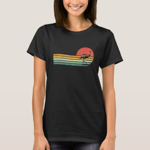 T-shirt Ornithologie Oiseau Émeu Rétro Vintage Observatio