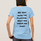 T-shirt Ornithorynque (Dos)